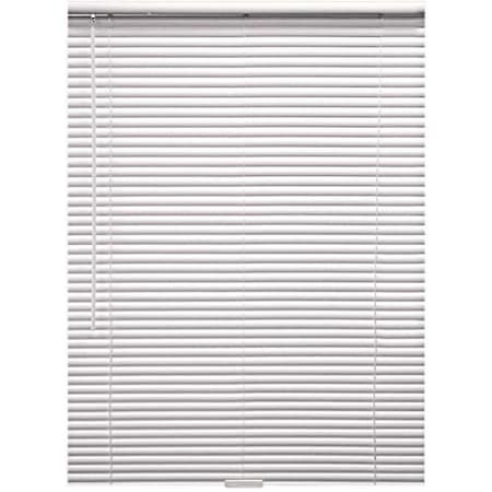 Designers Touch White Cordless Room Darkening Aluminum Mini Blinds with 1 in slats 70 in. W x 60 in. L 10793478522613
